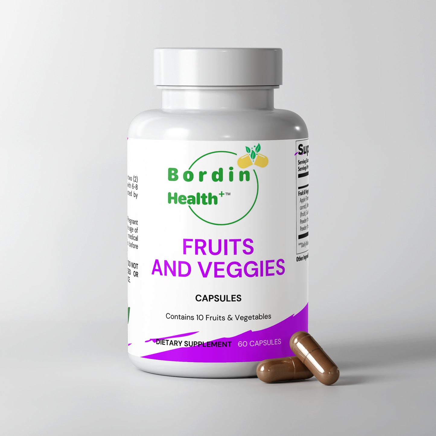 Fruits and Veggies - Bordin Health™ Store