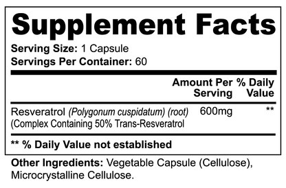 Resveratrol 600mg