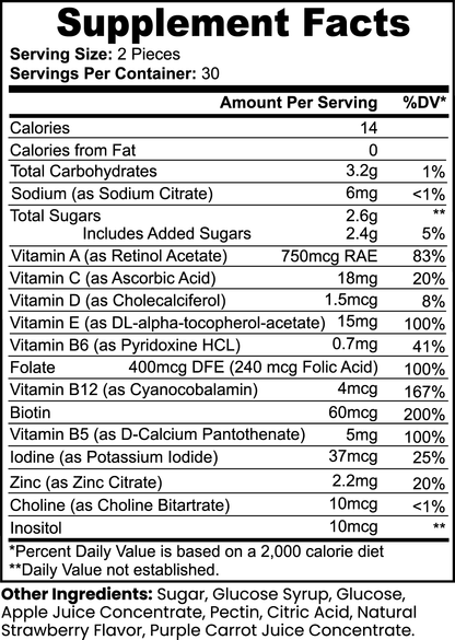 Multivitamin Gummies (Adult) - Bordin Health™ Store