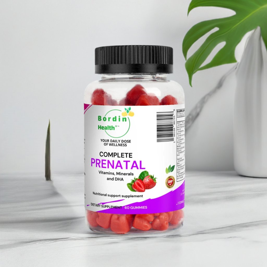 Complete Prenatal Vitamins, minerals and DHA - Bordin Health™ Store