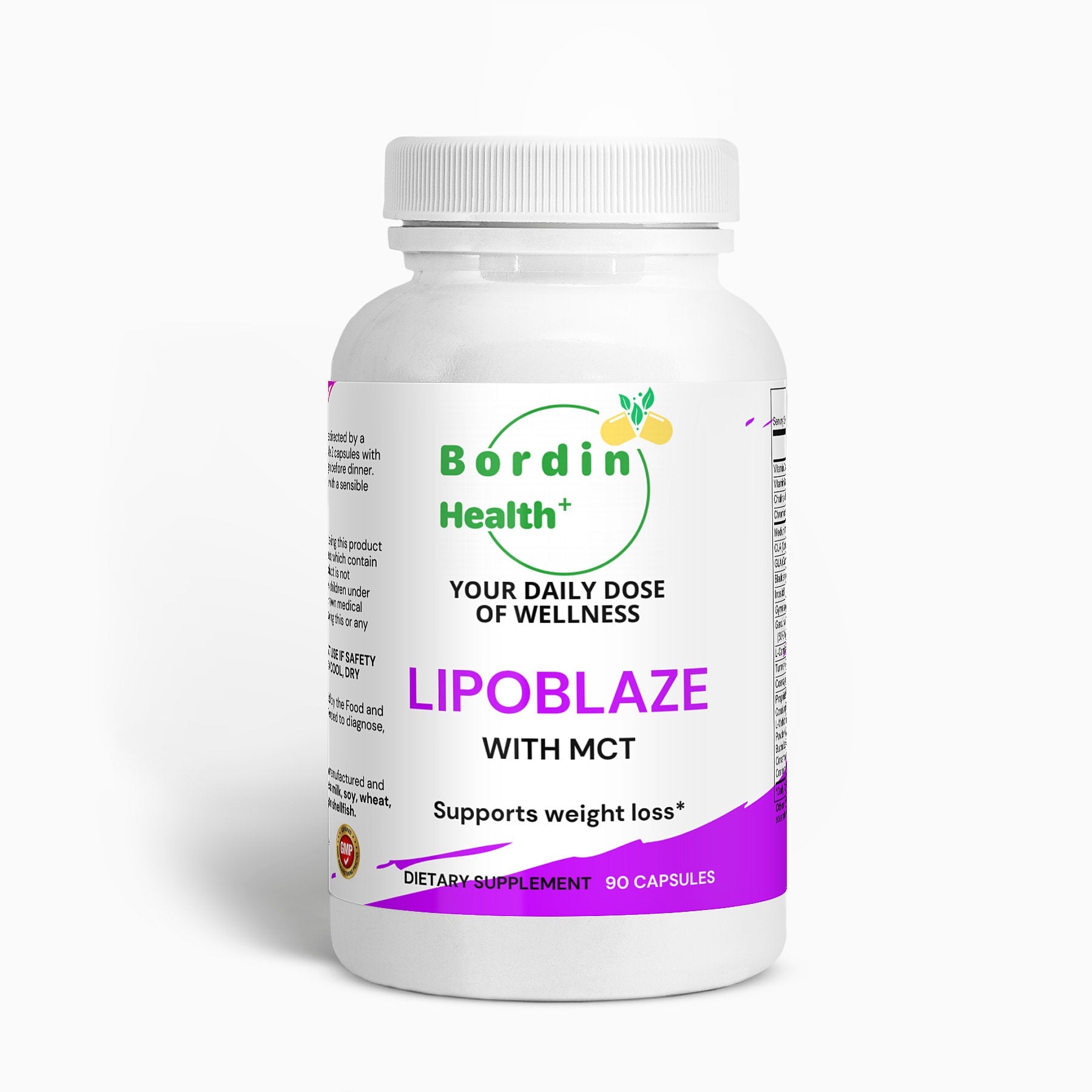 LIPOBLAZE with MCT - Bordin Health™ Store