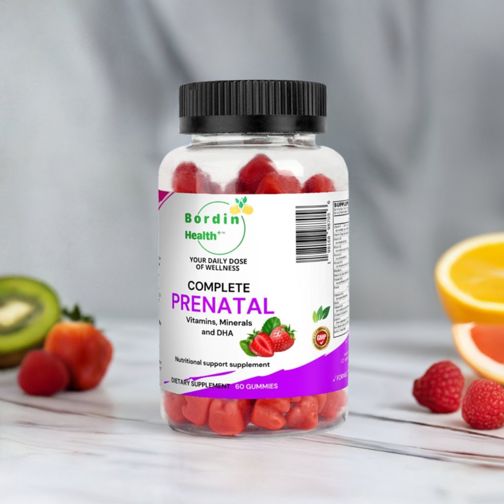 Complete Prenatal Vitamins, minerals and DHA - Bordin Health™ Store