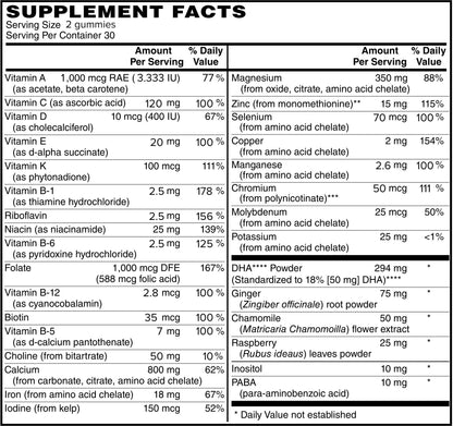 Complete Prenatal Vitamins, minerals and DHA - Bordin Health™ Store