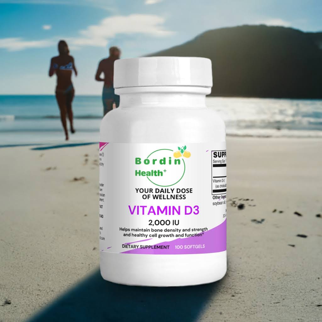 Vitamin D3 2,000 IU - Bordin Health™ Store