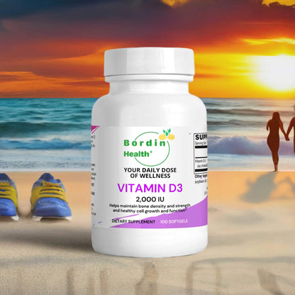 Vitamin D3 2,000 IU - Bordin Health™ Store